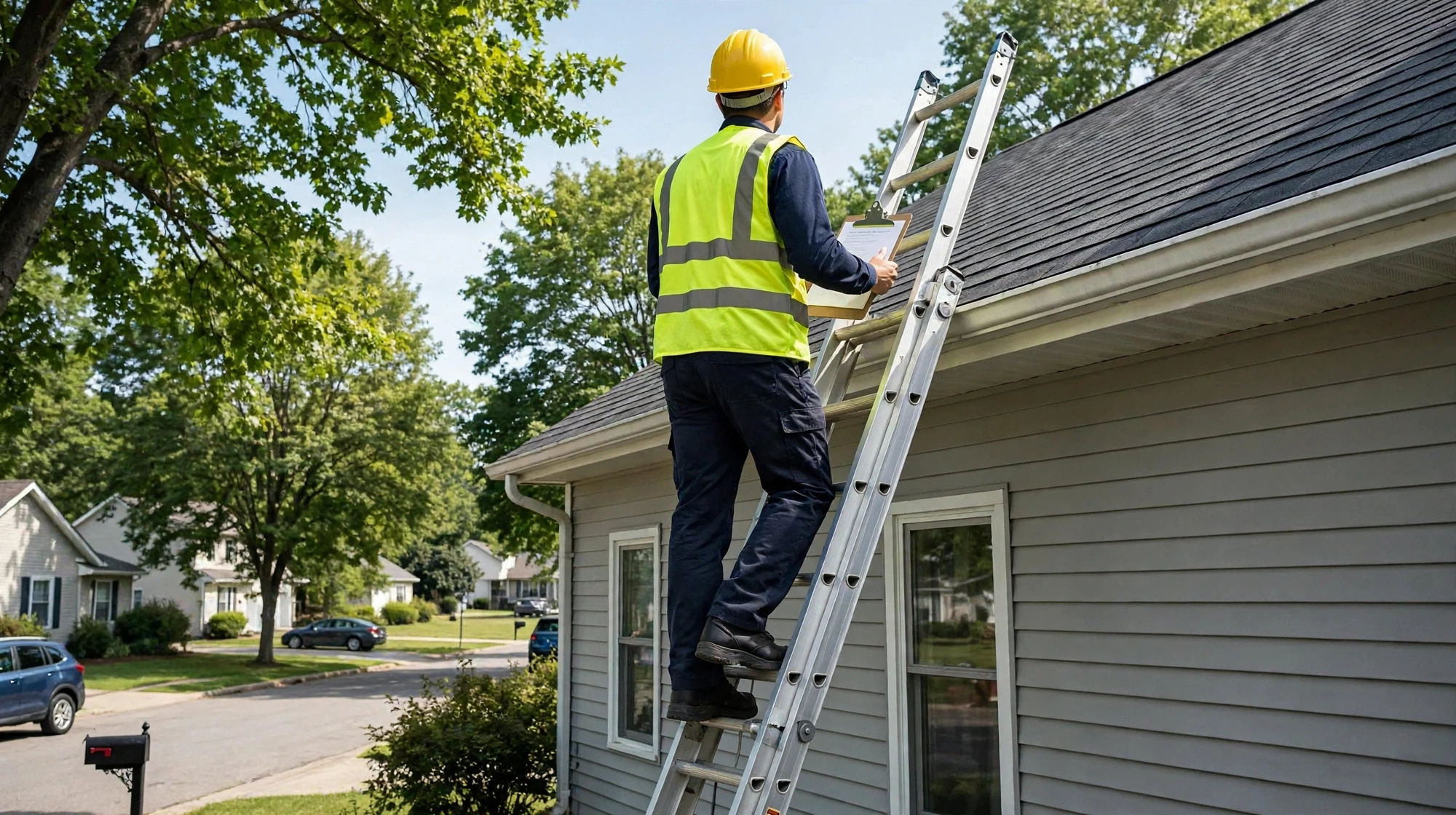 Free on-roof inspection with photo documentation of an Owasso roof